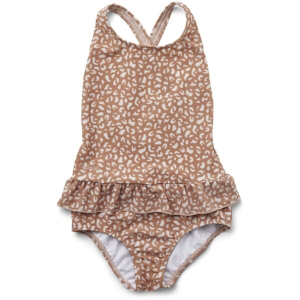 Maillot de bain Amara - Mini Léo rose toscane