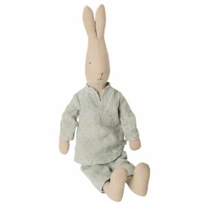 Peluche lapin en pyjama - taille 3