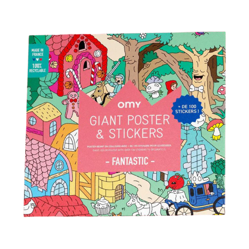 Poster géant et ses stickers - Fantastic