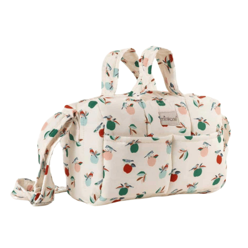 Sac à langer pour poupée - Apple birds