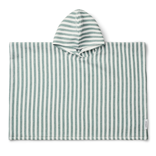 Poncho Paco - Peppermint / white