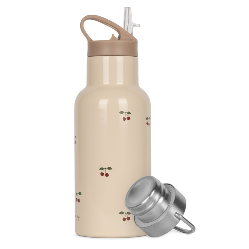 Gourde isotherme en inox 350 ml - Cerise