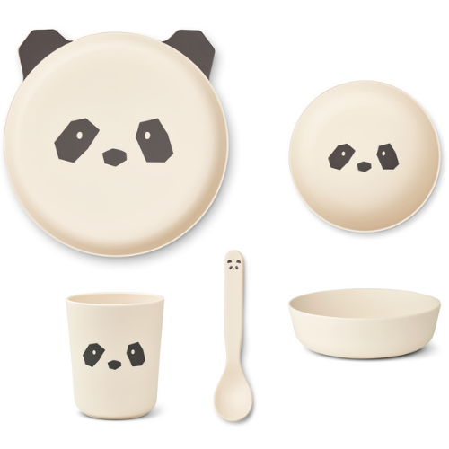 Coffret repas Brody Junior - Panda crème de la crème