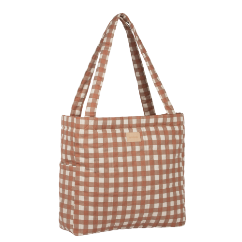 Sac à langer XXL Hyde Park - Terracotta checks