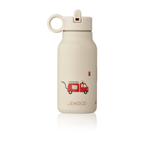 Gourde enfant en inox Falk 250 ml - Emergency vehicle / sandy