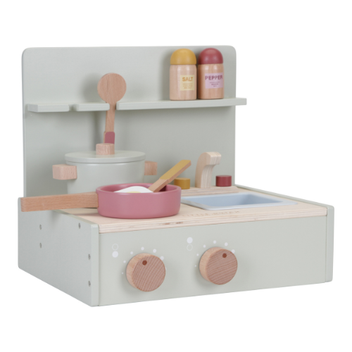 Mini cuisine en bois pour enfant